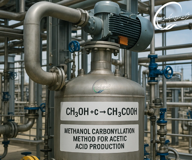 روش کربونیلاسیون متانول برای تولید اسید استیک