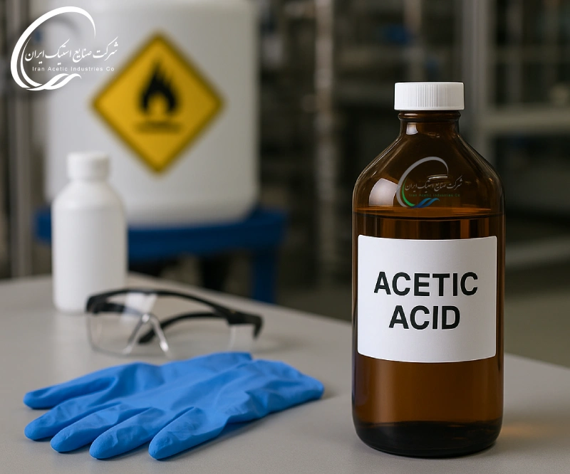 محدودیت ها و الزامات ایمنی استفاده از اسید استیک در داروسازی