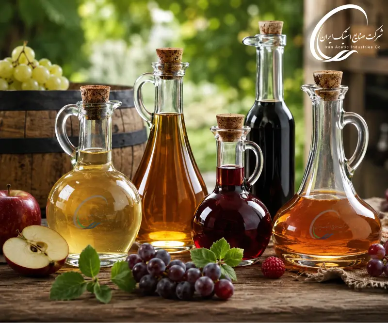 نقش اسید استیک در ویژگی های سرکه