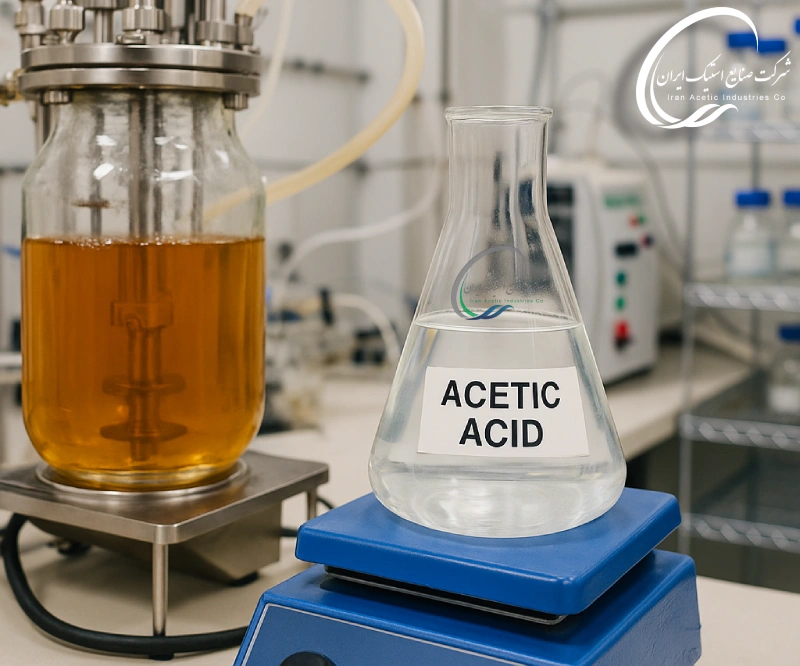 کاربرد زیست فناوری و مهندسی ژنتیک در فرآیندهای زیستی تولید اسید استیک